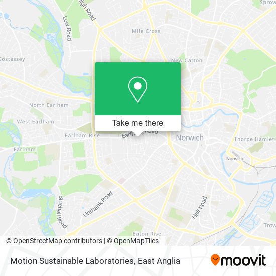 Motion Sustainable Laboratories map