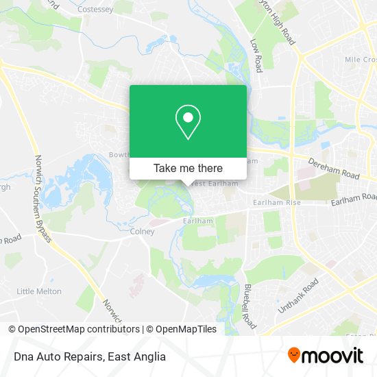 Dna Auto Repairs map