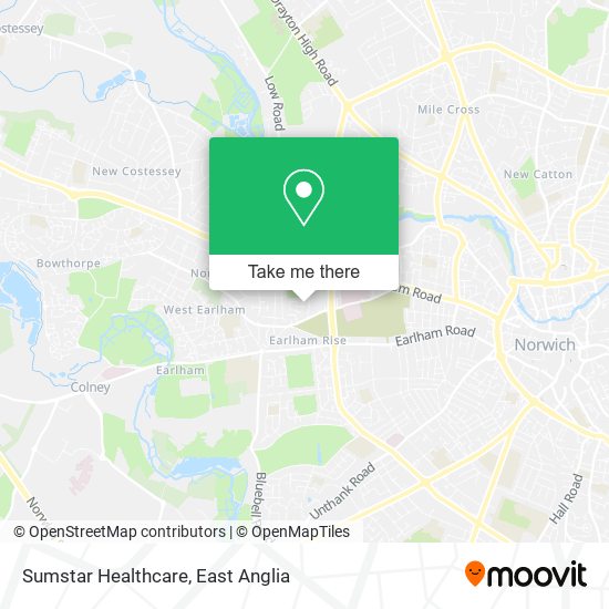 Sumstar Healthcare map