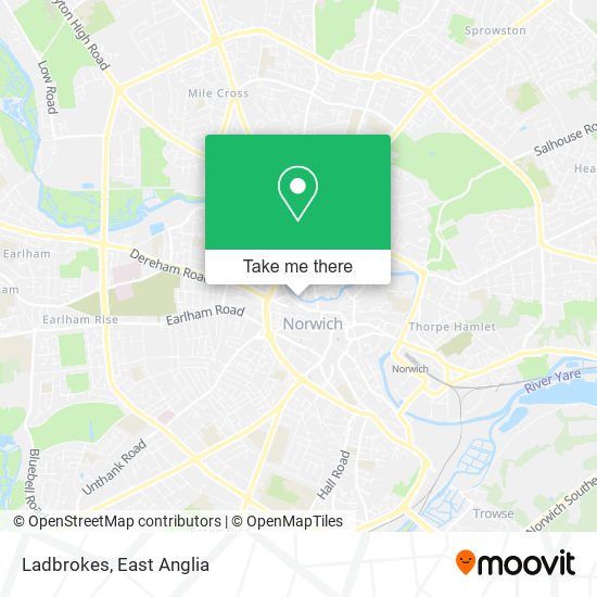 Ladbrokes map