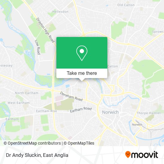 Dr Andy Sluckin map