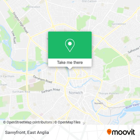 Savvyfront map
