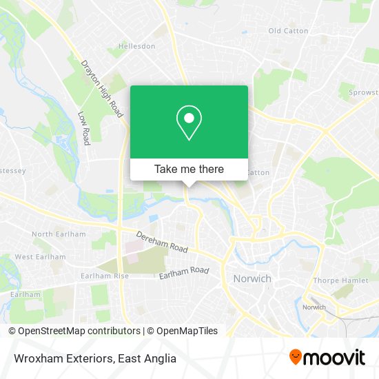 Wroxham Exteriors map