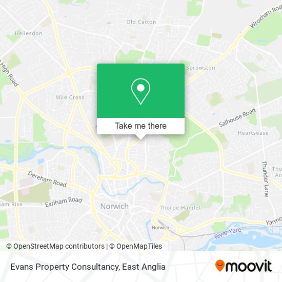 Evans Property Consultancy map