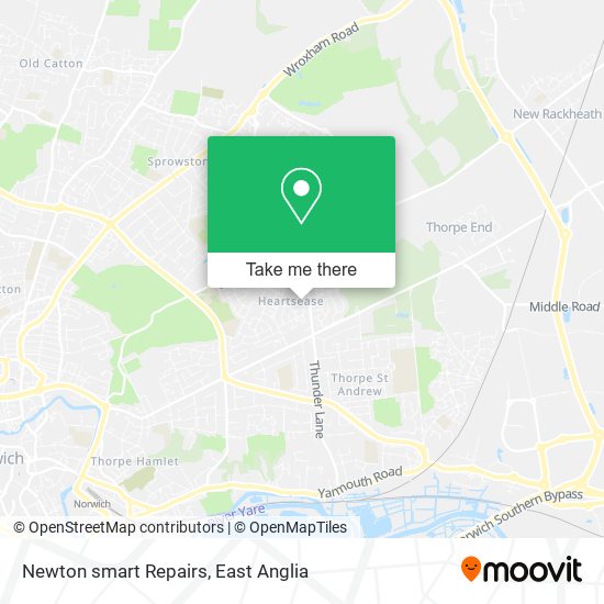 Newton smart Repairs map