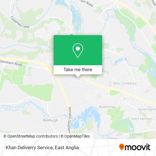 Khan Deliverry Service map