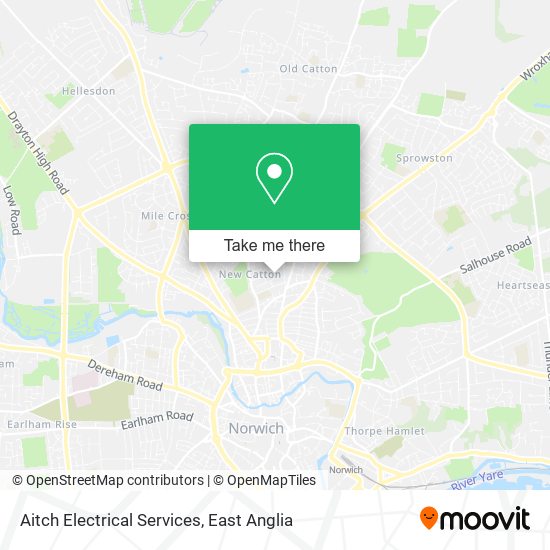 Aitch Electrical Services map
