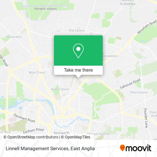 Linnell Management Services map