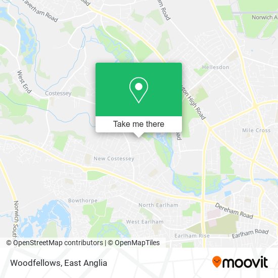 Woodfellows map