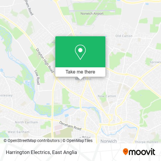 Harrington Electrics map