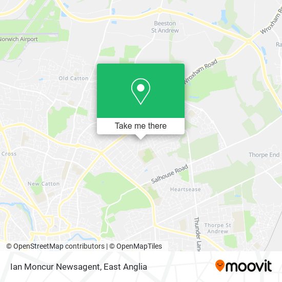 Ian Moncur Newsagent map