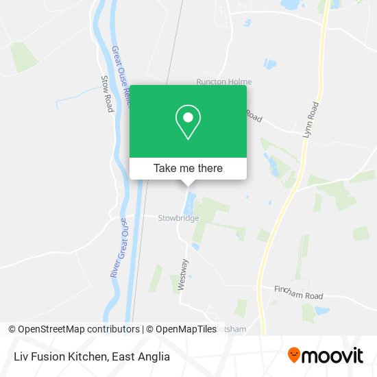 Liv Fusion Kitchen map