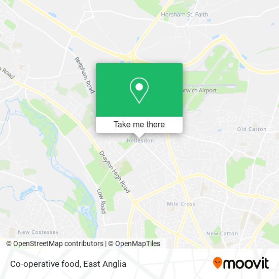Co-operative food map