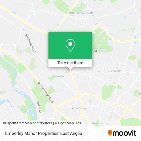 Emberley Manor Properties map