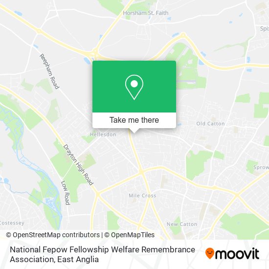 National Fepow Fellowship Welfare Remembrance Association map