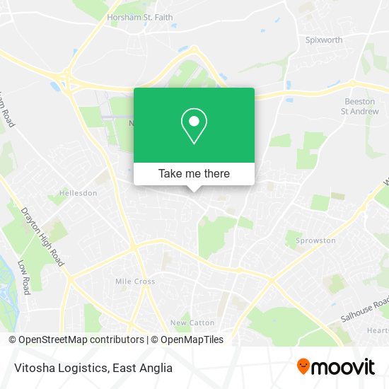 Vitosha Logistics map