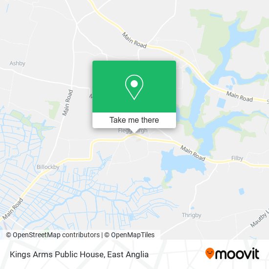Kings Arms Public House map