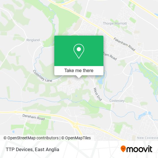 TTP Devices map