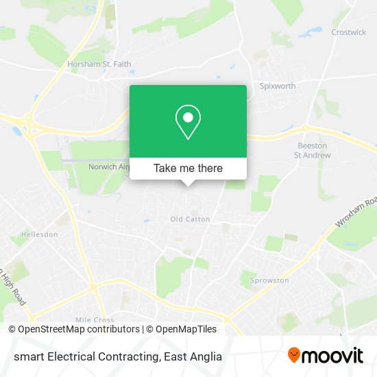 smart Electrical Contracting map