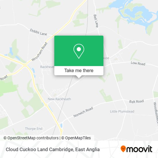 Cloud Cuckoo Land Cambridge map