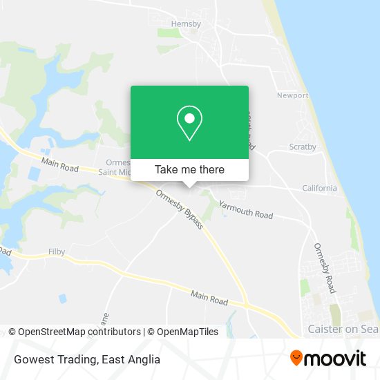 Gowest Trading map