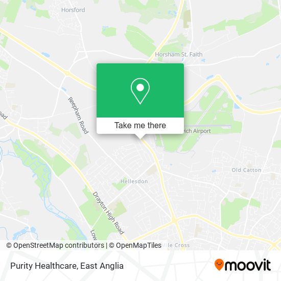 Purity Healthcare map