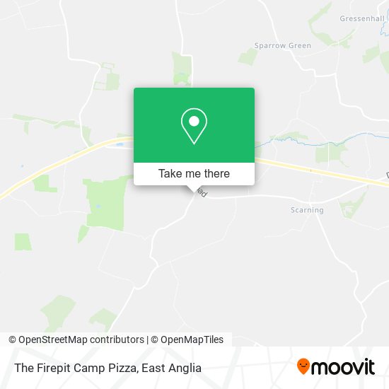 The Firepit Camp Pizza map