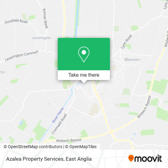 Azalea Property Services map