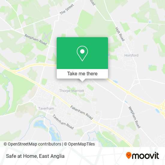 Safe at Home map