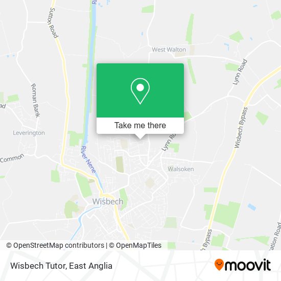 Wisbech Tutor map