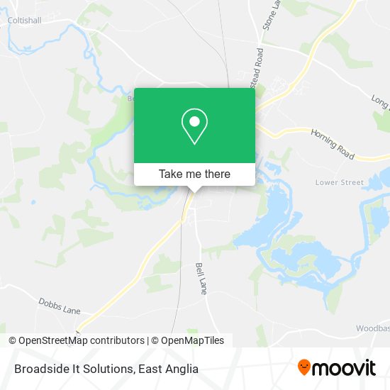 Broadside It Solutions map