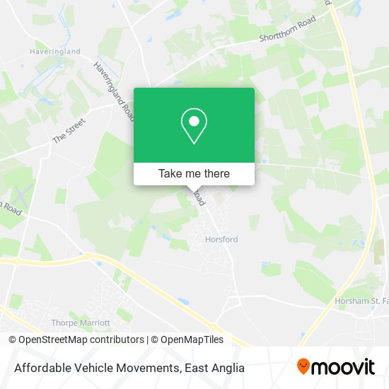 Affordable Vehicle Movements map