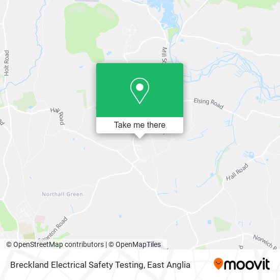 Breckland Electrical Safety Testing map