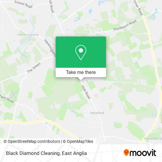 Black Diamond Cleaning map