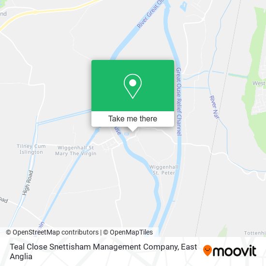 Teal Close Snettisham Management Company map