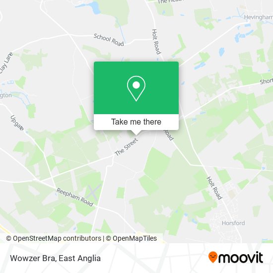 Wowzer Bra map