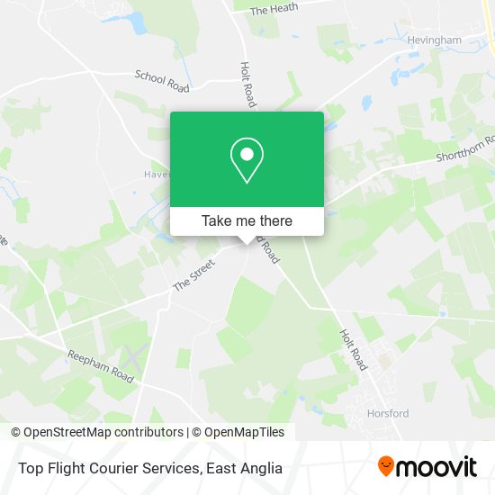 Top Flight Courier Services map