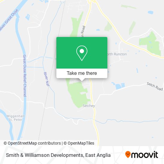 Smith & Williamson Developments map