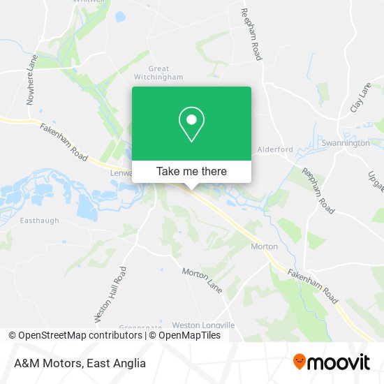 A&M Motors map