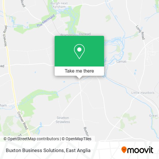 Buxton Business Solutions map