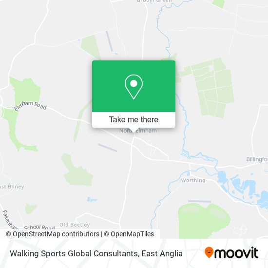 Walking Sports Global Consultants map