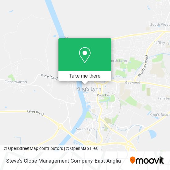 Steve's Close Management Company map