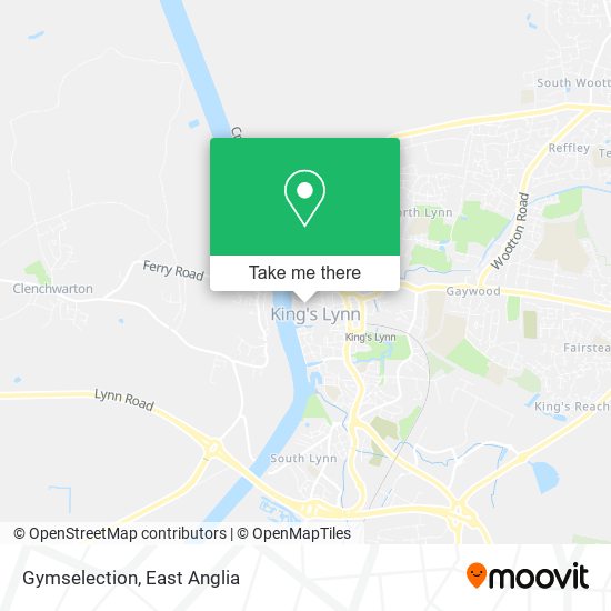 Gymselection map