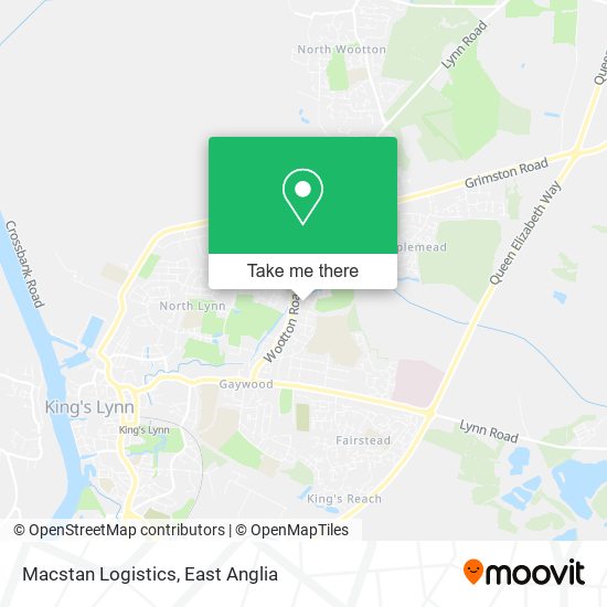 Macstan Logistics map