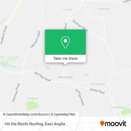 Hit the Roofs Roofing map