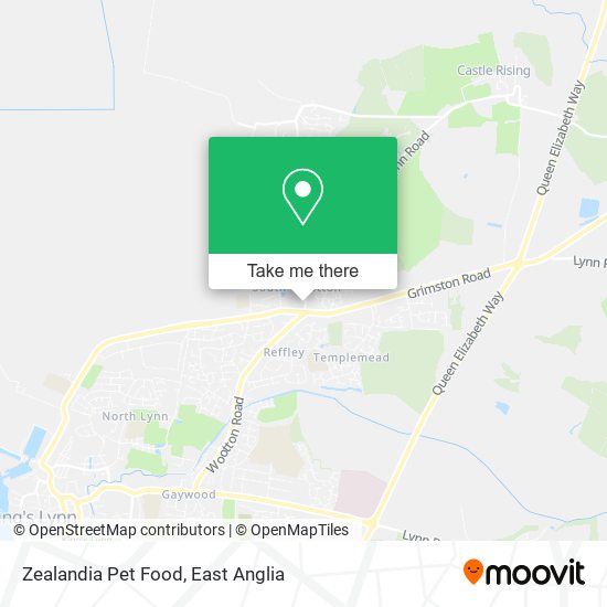 Zealandia Pet Food map