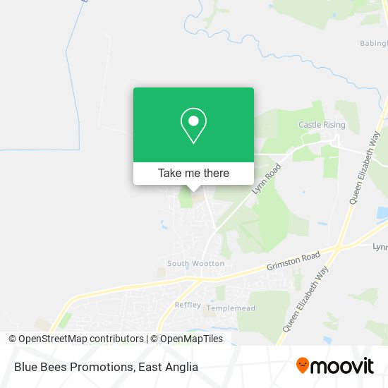 Blue Bees Promotions map