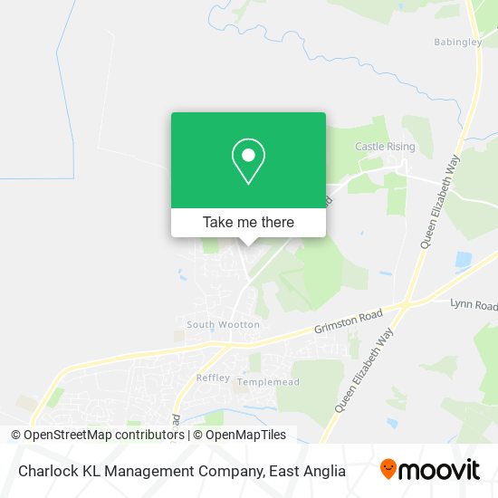 Charlock KL Management Company map