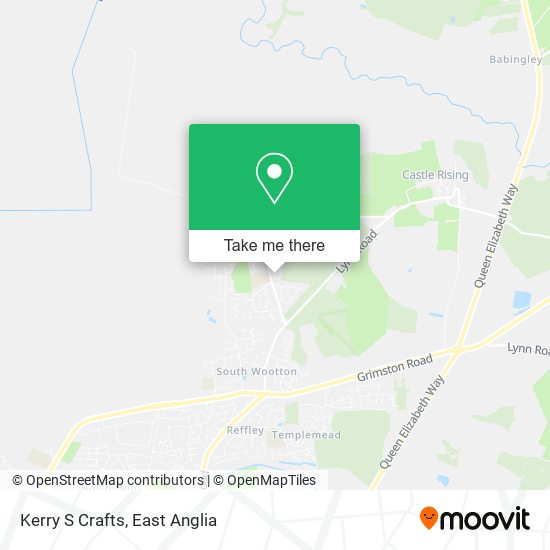 Kerry S Crafts map