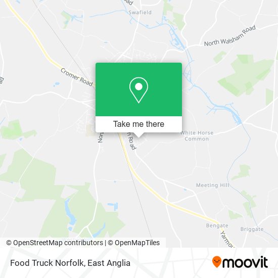 Food Truck Norfolk map